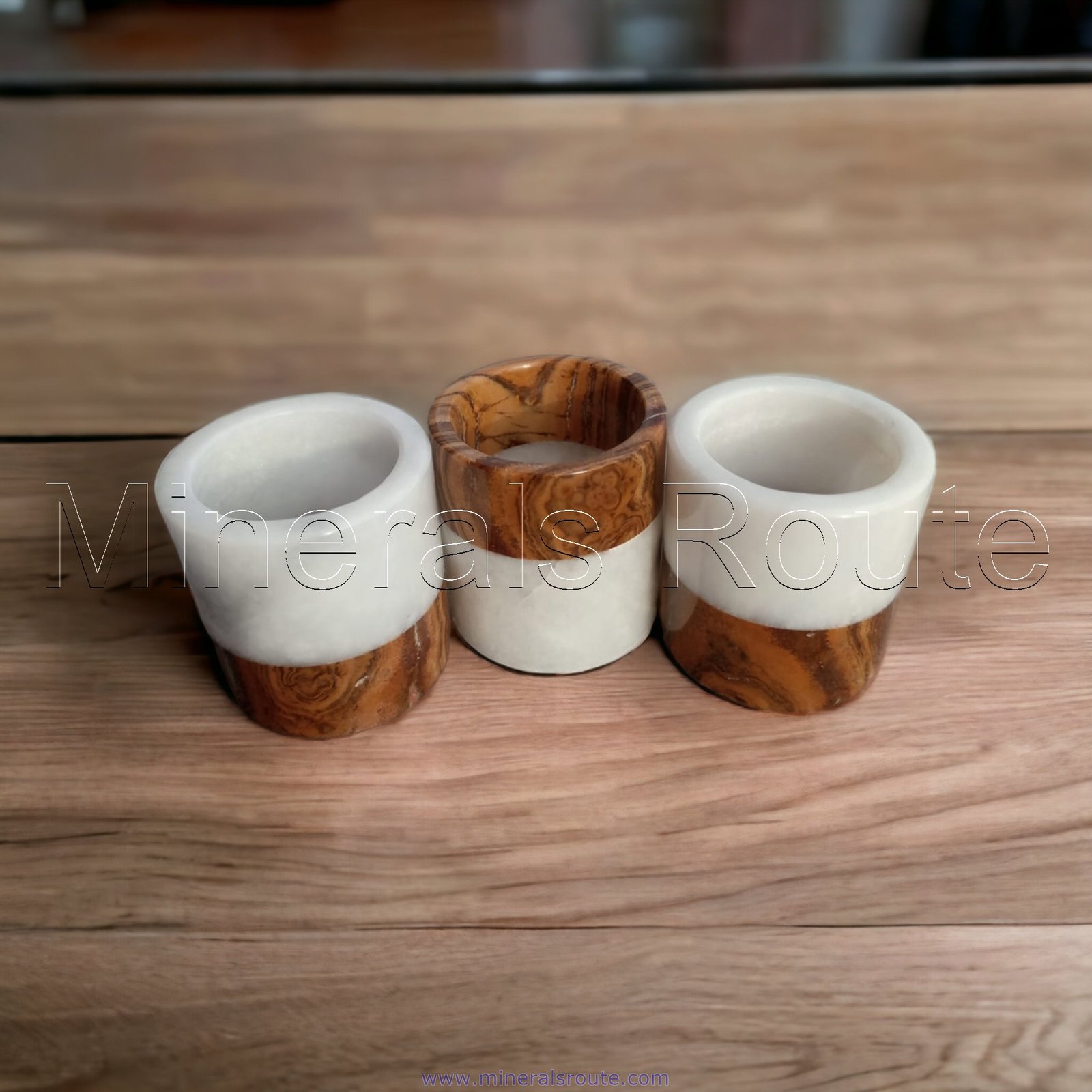 Salt and Marble Items (9)