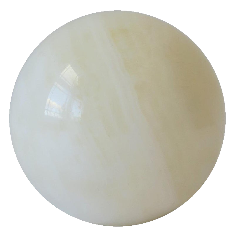 White Onyx Ball